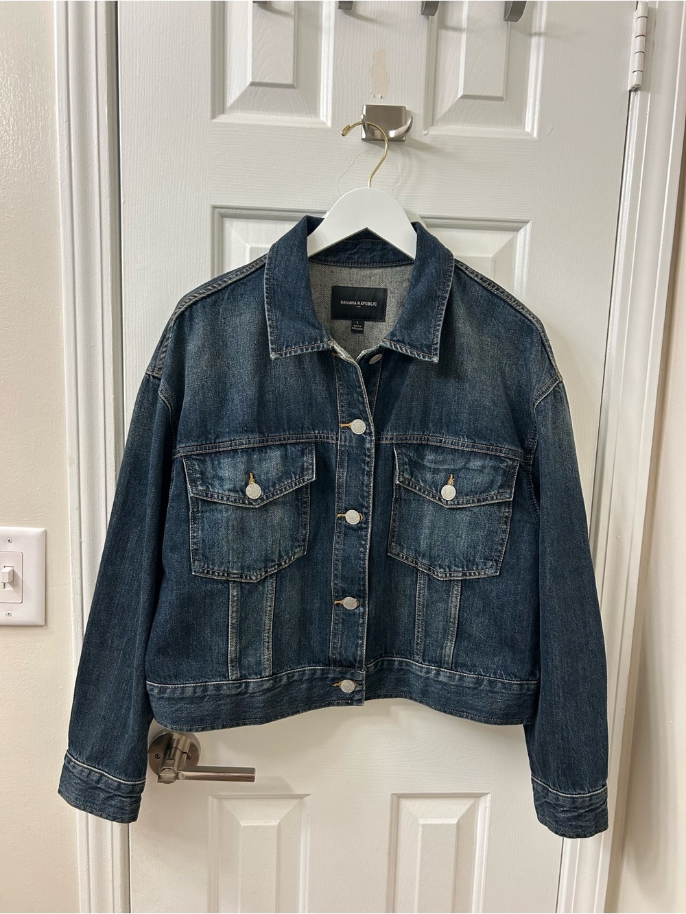 Banana Republic Dark Blue Denim Jacket